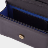 Sac Fred 19 in Navy Blue Leather