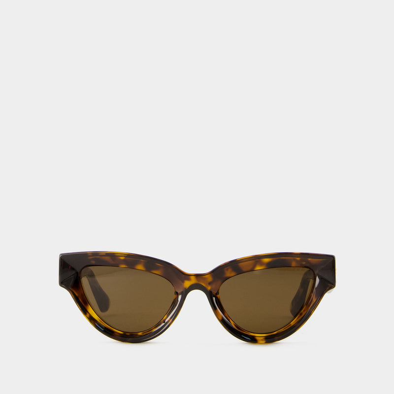 Sunglasses - Bottega Veneta - Havana/Brown