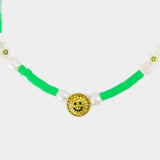 Happy Green Necklace - Shourouk - Brass - Green