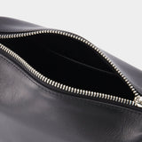 Moonbag bag in Black Leather