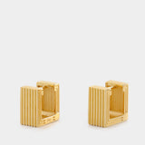 Aurelia Mini Gold-Plated Mini Hoops