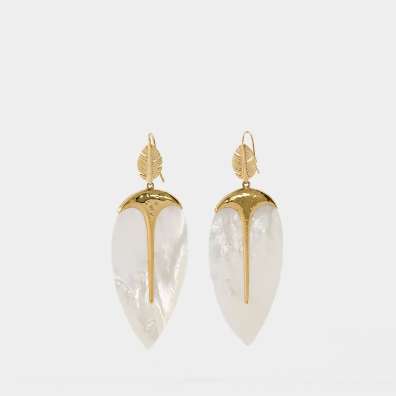 Earrings - Aurelie Bidermann - Metal - Gold