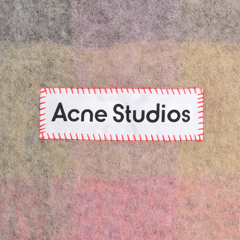 Scarf - Acne Studios -  Fuchsia/Lilac/Pink - Alpaga