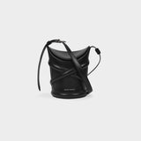 The Curve Small Bag in Black Leather