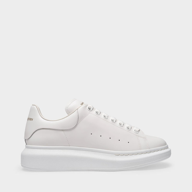 Oversized  Sneakers - Alexander Mcqueen - White/White - Leather