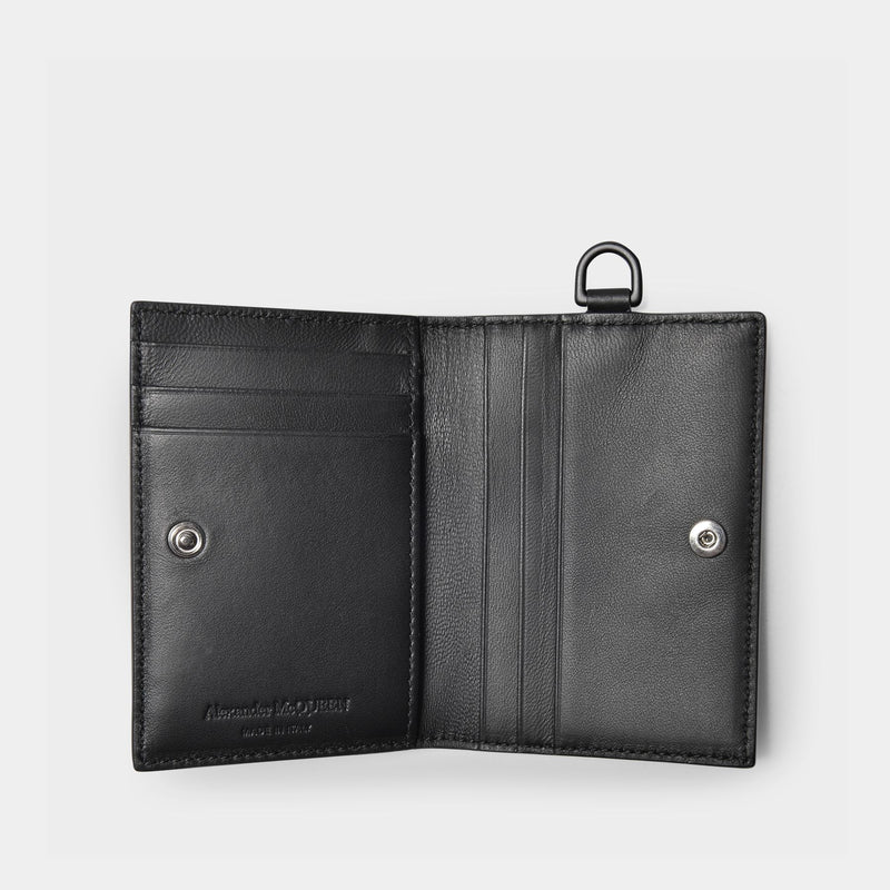 Card Case in Black Polyester