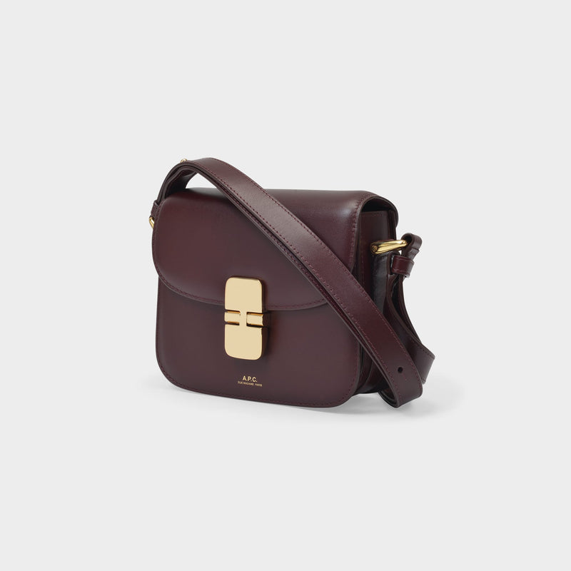 Grace Mini Bag in Vino Smooth Leather