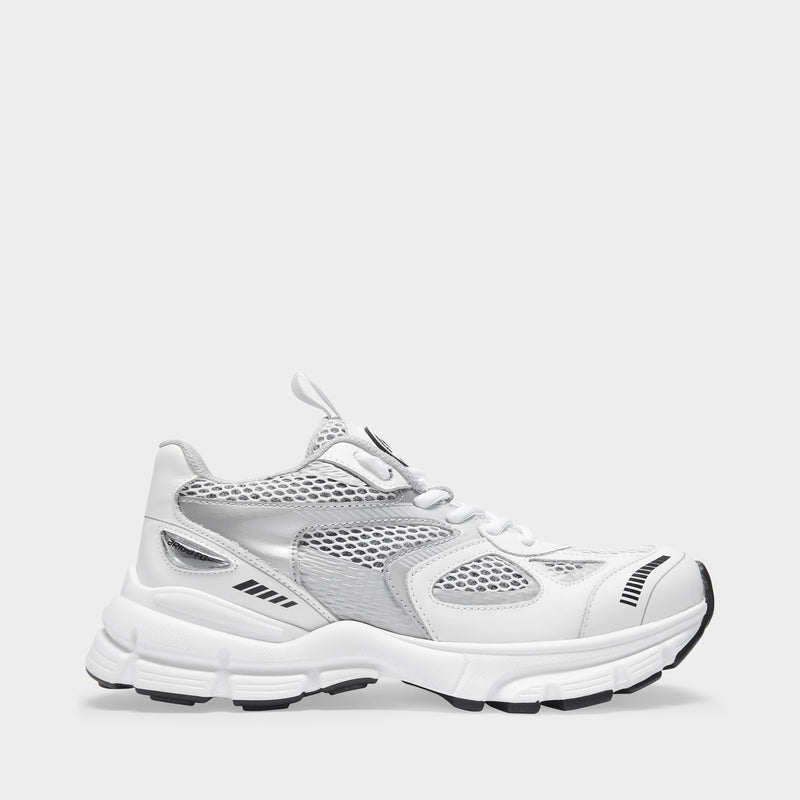 Marathon Sneakers - Axel Arigato - Leather - White/Silver