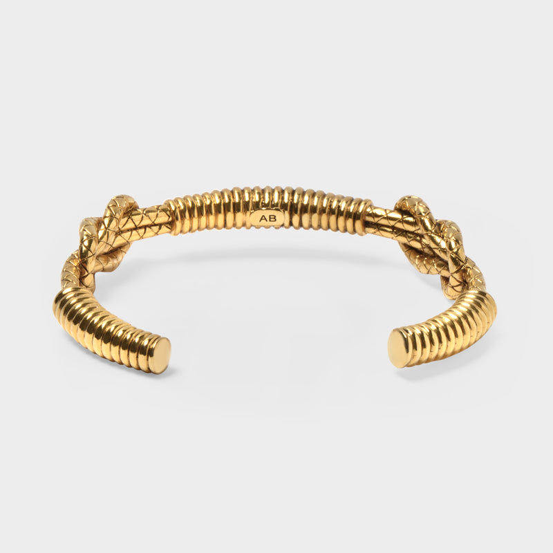 Tao bracelet in Gold Metal