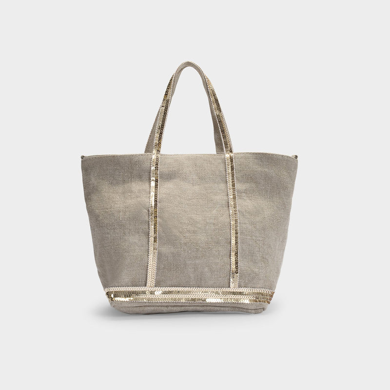 Cabas S Tote Bag Vanessa Bruno Sand Linen - Main Image