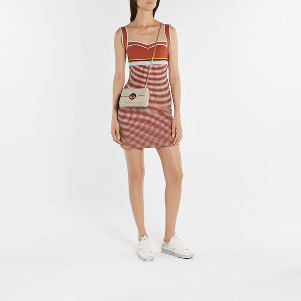 Nano Moon Hobo Bag - Vanessa Bruno -  Sand - Leather