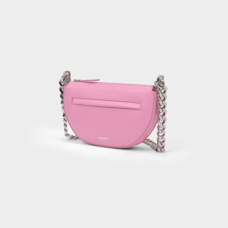 Mini Zip Olympia Bag in Primrose Pink Calfskin