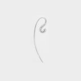 Hook Small Earring in Silver
