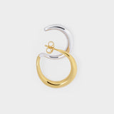 Curl Earring - Charlotte Chesnais - Silver/18K Gold Plated
