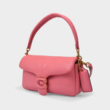Tabby Pillow Bag in Taffy Pink Leather