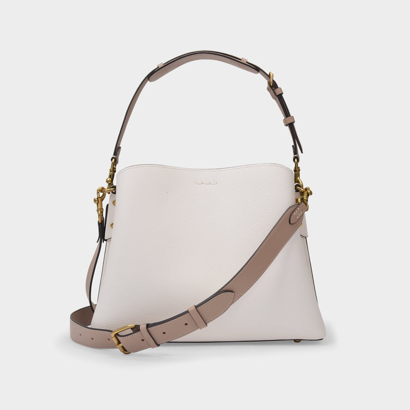 Willow Bag in Chalk Multileather