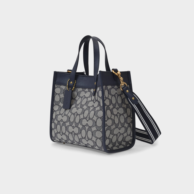 Tote 22 Bag in Navy Canvas