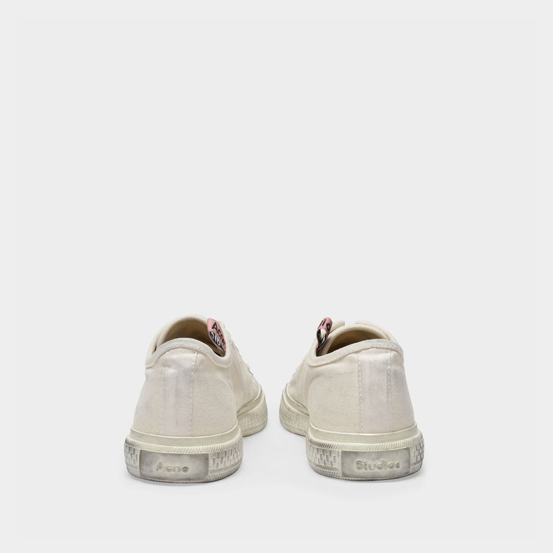Ballow Tumbled W Sneakers in Off White Canvas