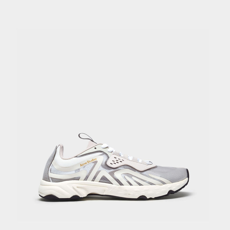 N3W M Sneakers in White Canvas