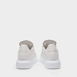 Oversized Sneakers - Alexander McQueen - Leather - White