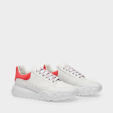 Tennis Sneakers in White Leather