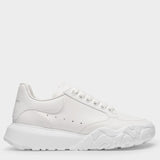 Court Sneakers in White Leather