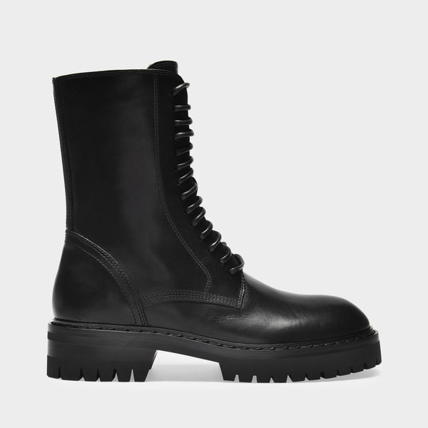 Alec Ankle Boots in Black Leather