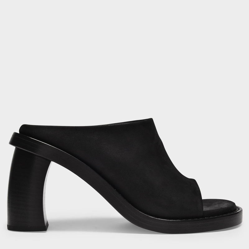 Clara Sandals in Black Leather