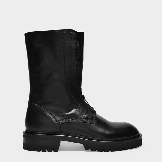 Kornelis Ankle Boots in Black Leather