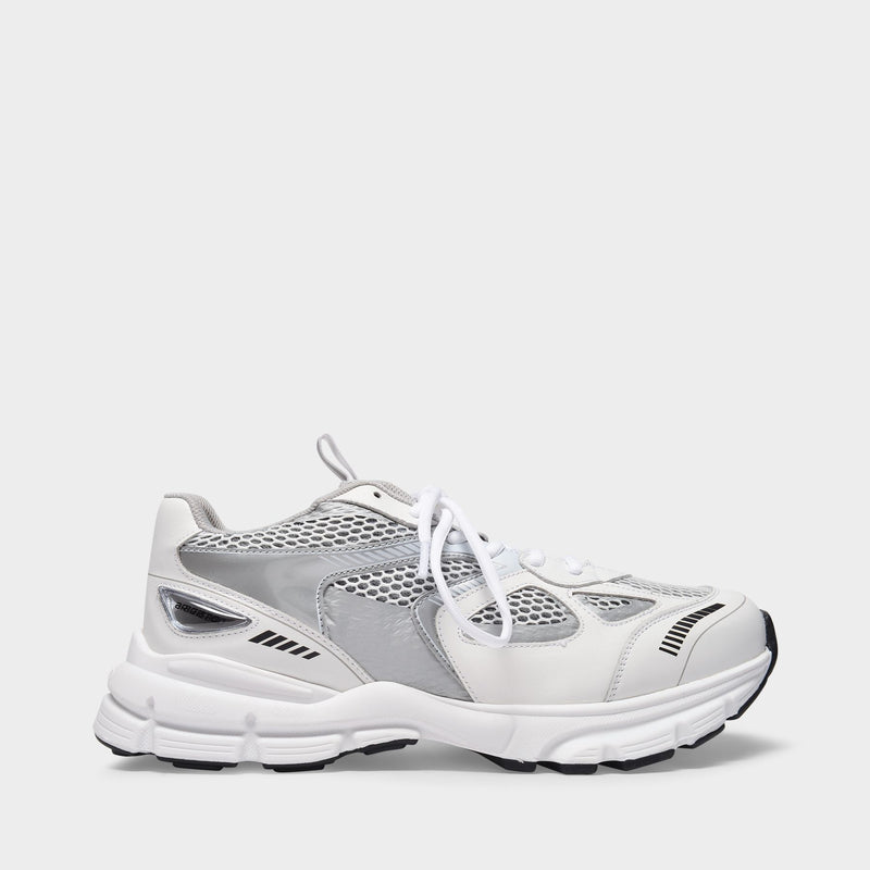 Marathon Sneakers - Axel Arigato - White/Silver - Leather