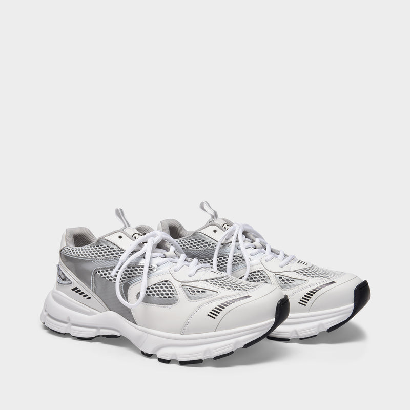 Marathon Sneakers - Axel Arigato - White/Silver - Leather