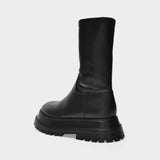 LF Hurr Boots in Black Leather