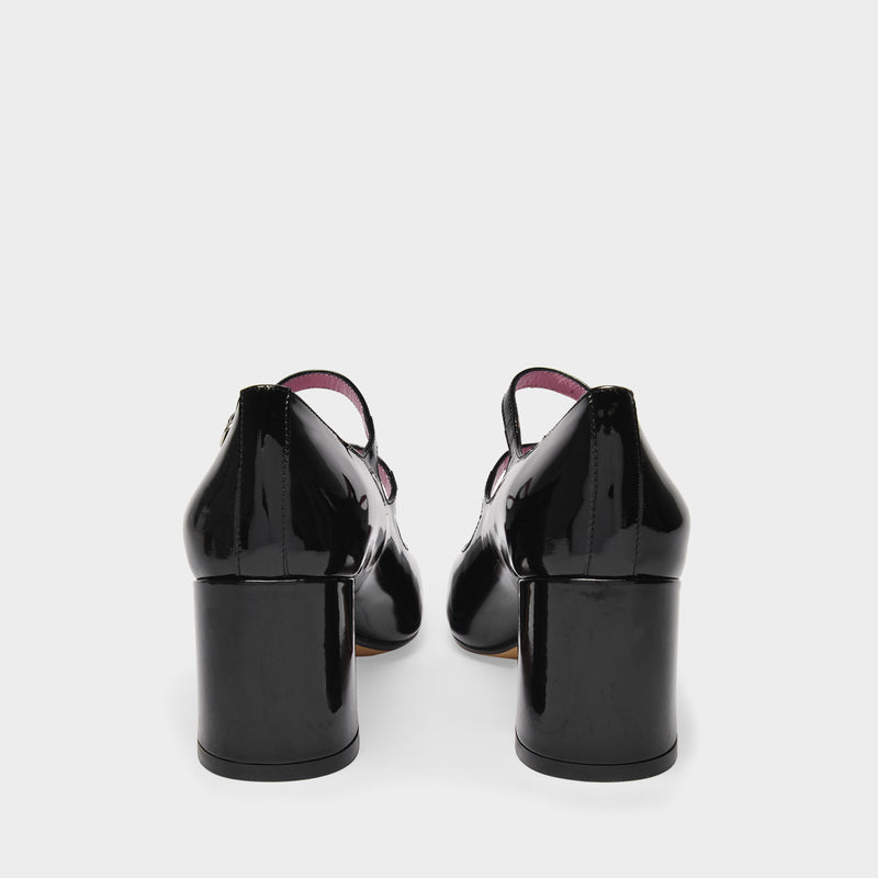Alice Pumps - Carel - Black - Patent Leather