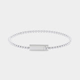 11G Pearl Bracelet - Le Gramme - Silver