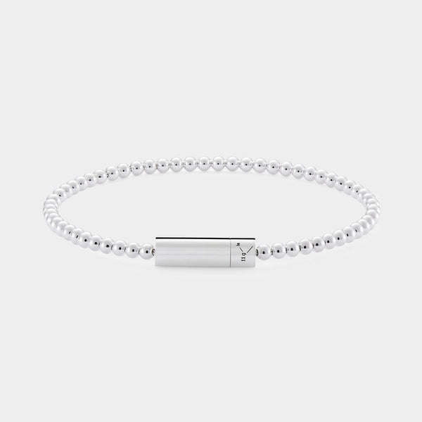 11G Pearl Bracelet - Le Gramme - Silver