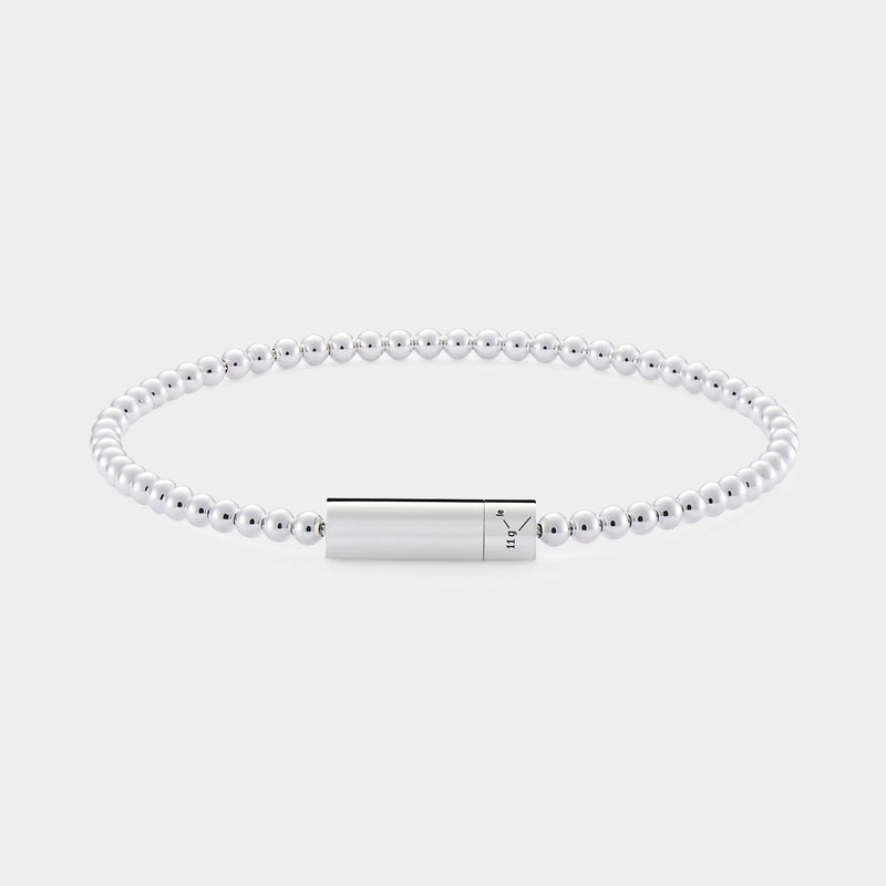 11G Pearl Bracelet - Le Gramme - Silver