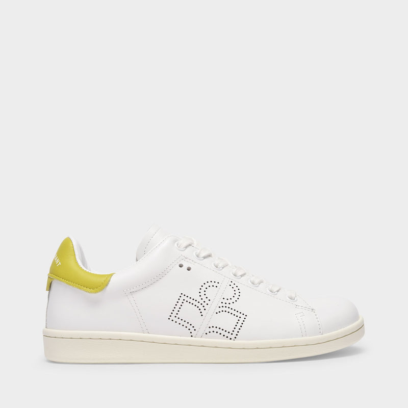 Bart Sneakers in Yellow Leather
