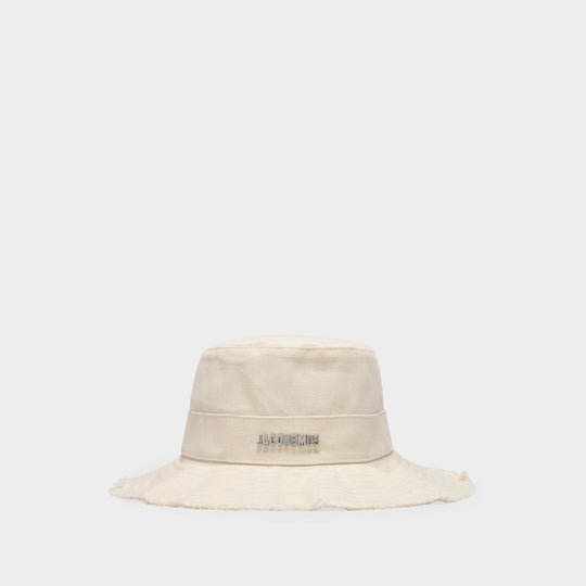 Artichaut Bucket Hat - Jacquemus - Cotton - Off White