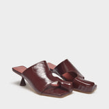 Ida Sandals in Brown Smooth Leather