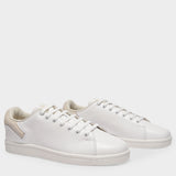 Orion Baskets in White Leather