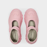 Boccaccio II Ibiza Sneakers in Pink Apple Leather