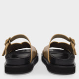 Kate Sandals in Brown Leather
