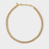 Alexis Necklace in Gold Plated Brass