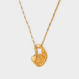 The Mia Necklace in Gold Plated Bronze
