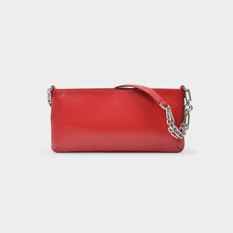 Holly Bag in Red Glossy Leather