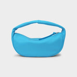 Cush Bag in Blue Leather