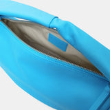 Cush Bag in Blue Leather
