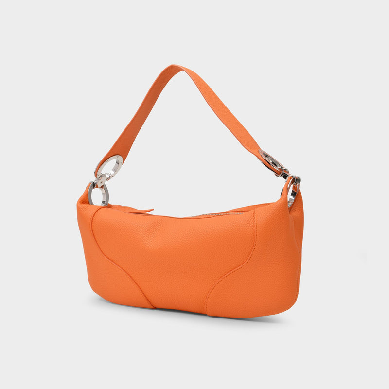 Amira Bag in Orange Leather