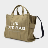 The Small Tote Bag - Marc Jacobs -  Slate Green - Cotton