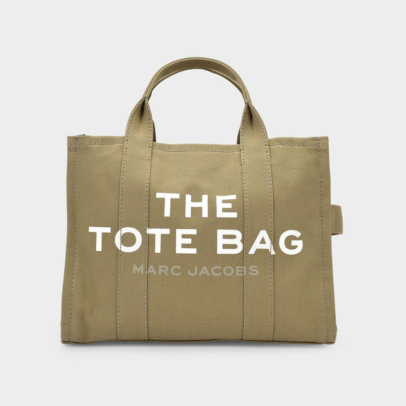 The Small Tote Bag - Marc Jacobs -  Slate Green - Cotton